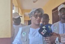 Triple scrutin : Djenabou Touré salue l’engagement des électeurs et évoque un vote globalement maîtrisé